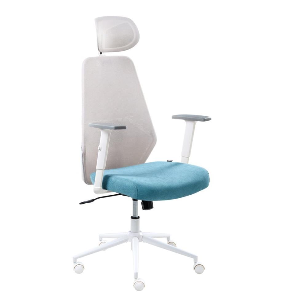 Chaise de bureau ORYN Bleu paon