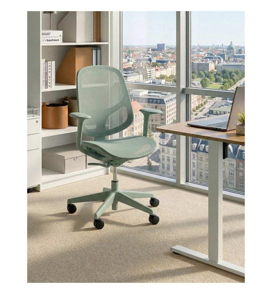 Chaise de bureau AERI Vert menthe
