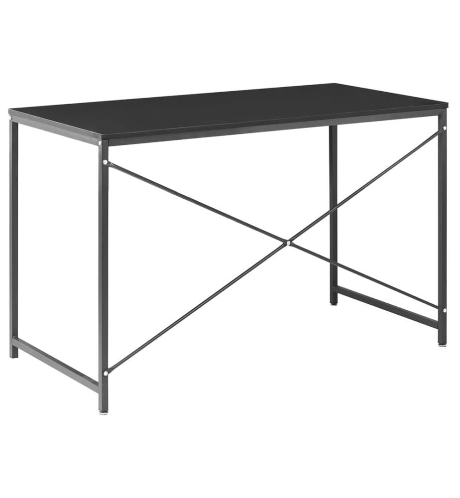 Schreibtisch ANDASTE Schwarz 120 cm 60 cm