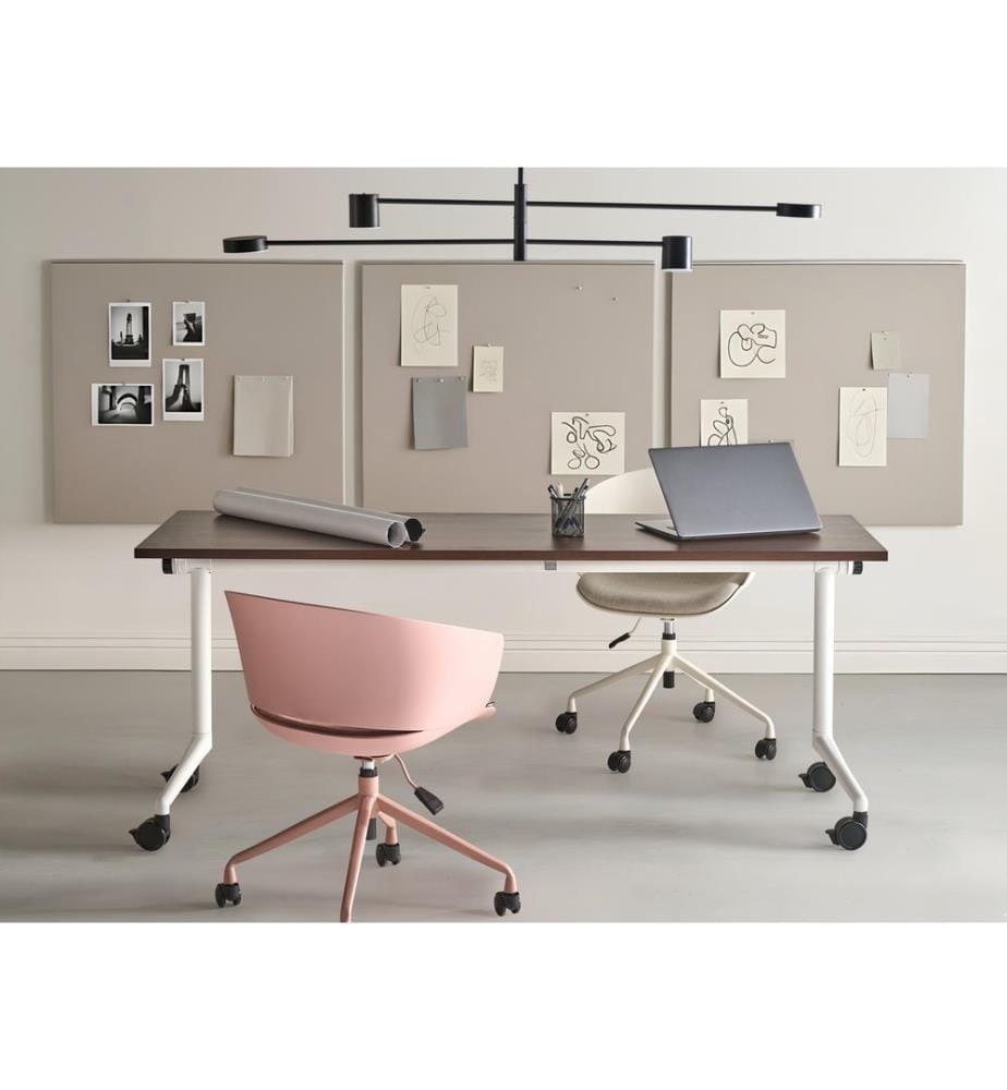 Zusammenklappbarer Schreibtisch CAVI Dunkelbraun 180 cm 60 cm