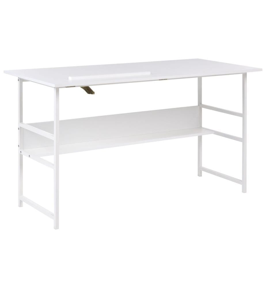 Table de bureau ORAN Blanc 140 cm 60 cm
