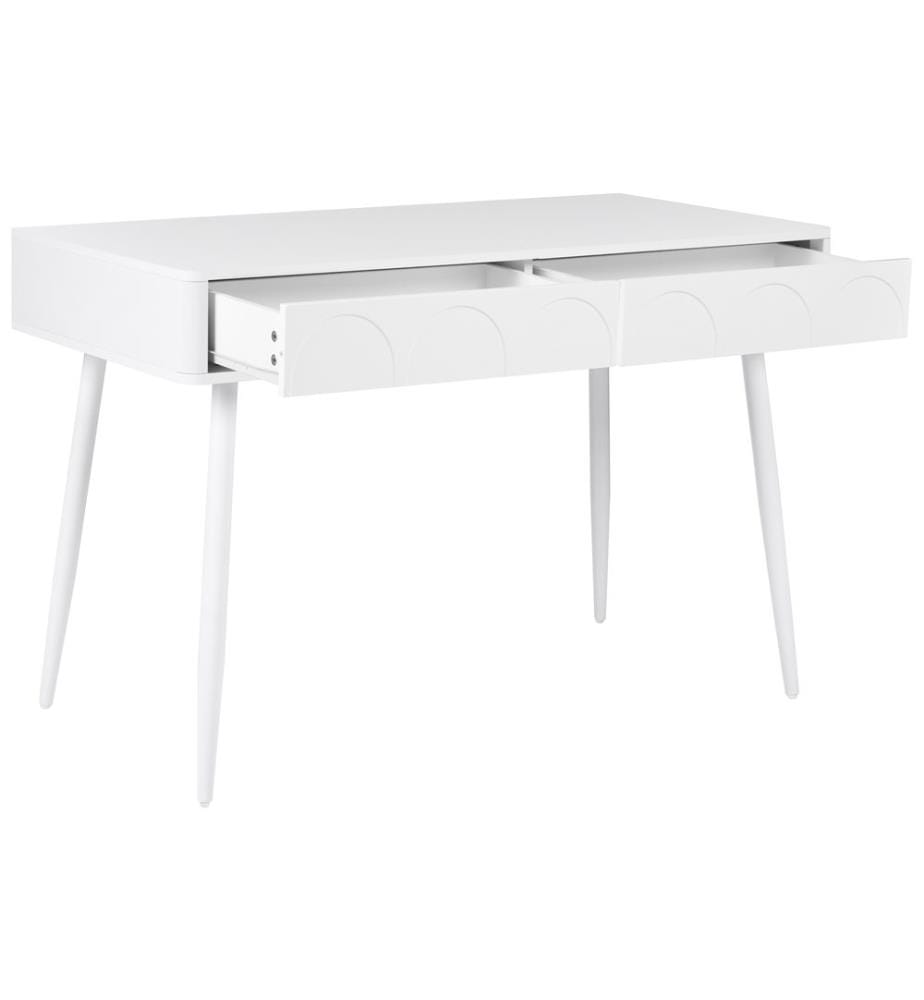 Schreibtisch ESLANE Weiss 120 cm 60 cm