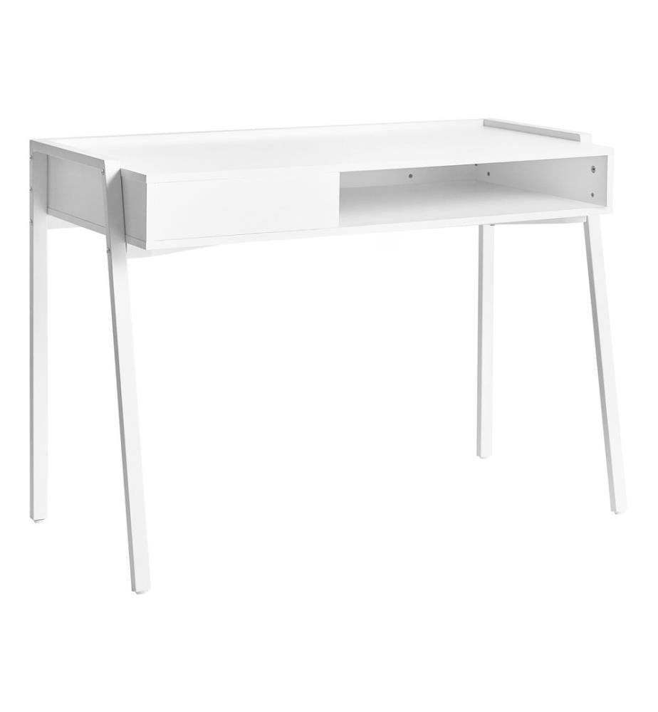 Schreibtisch KOFOTEN Weiss 107 cm 48 cm