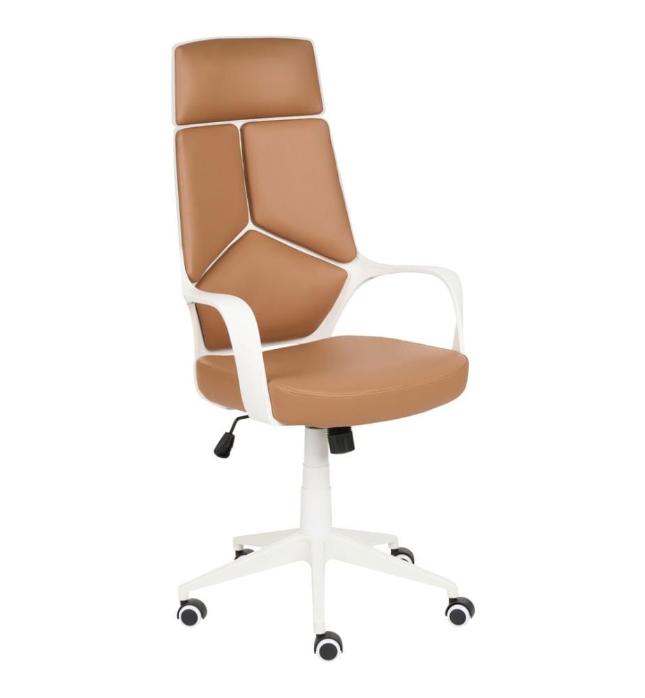 Bürostuhl DELIGHT Kunstleder Sandbeige