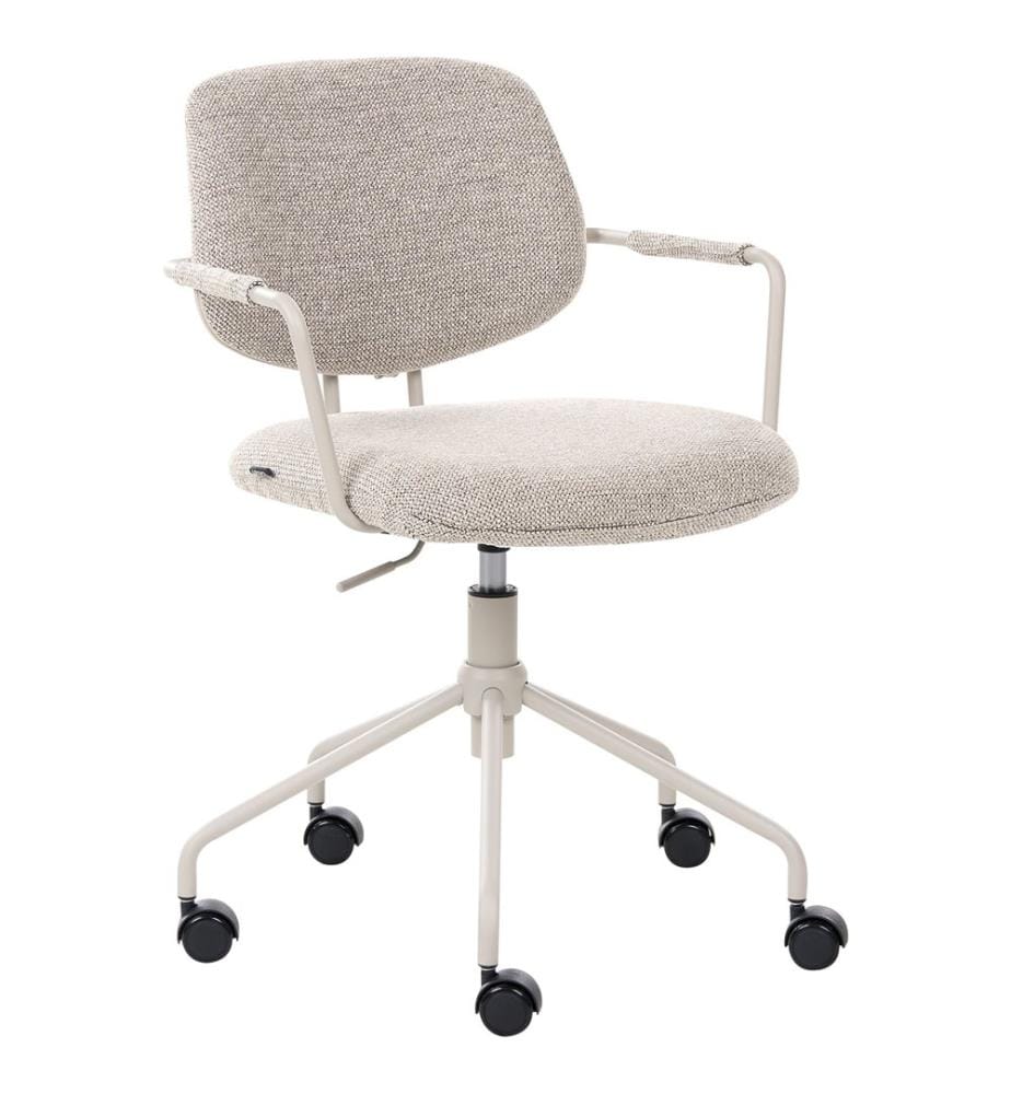 Chaise de bureau RIPLEY Tissu Beige