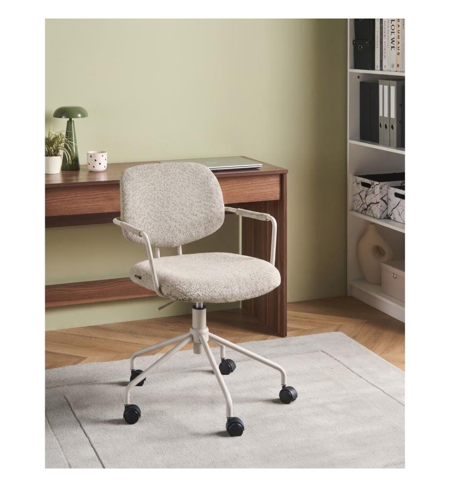 Chaise de bureau RIPLEY Tissu Beige