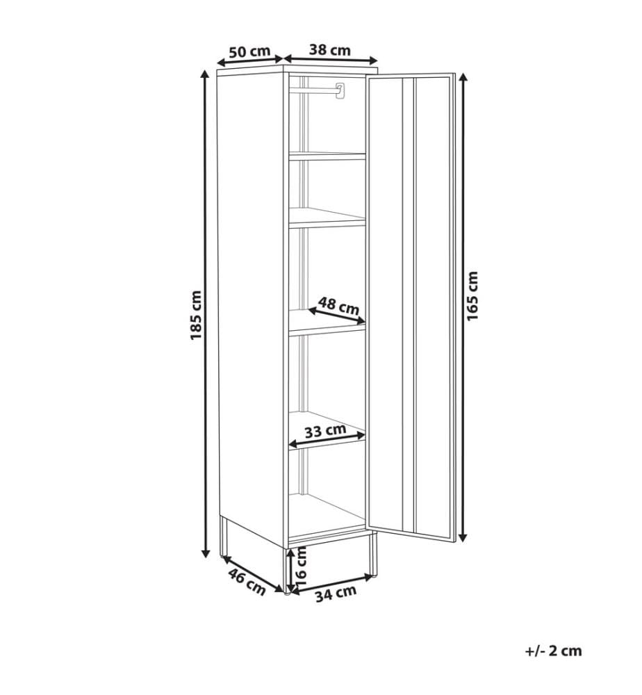 Meuble de rangement FROME Métal Blanc