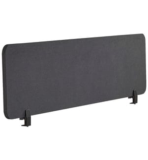 Schreibtischtrennwand WALLY 120 x 40 cm Dunkelgrau