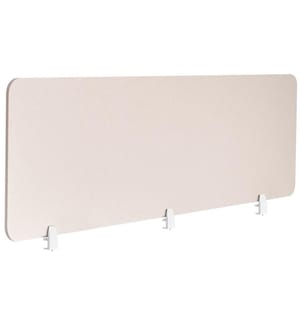 Schreibtischtrennwand SPLIT 180 x 50 cm Beige