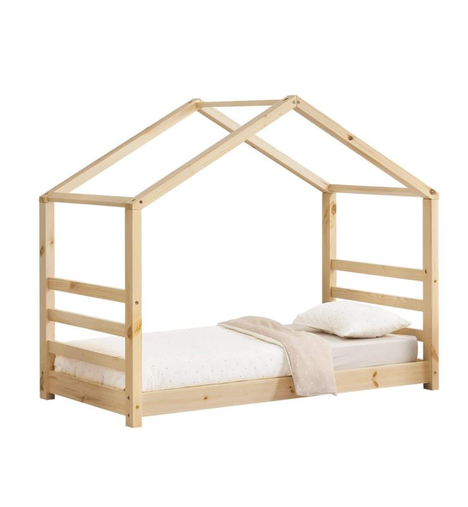 Letto per bambini Vardø 70x140 cm con rete a doghe in legno