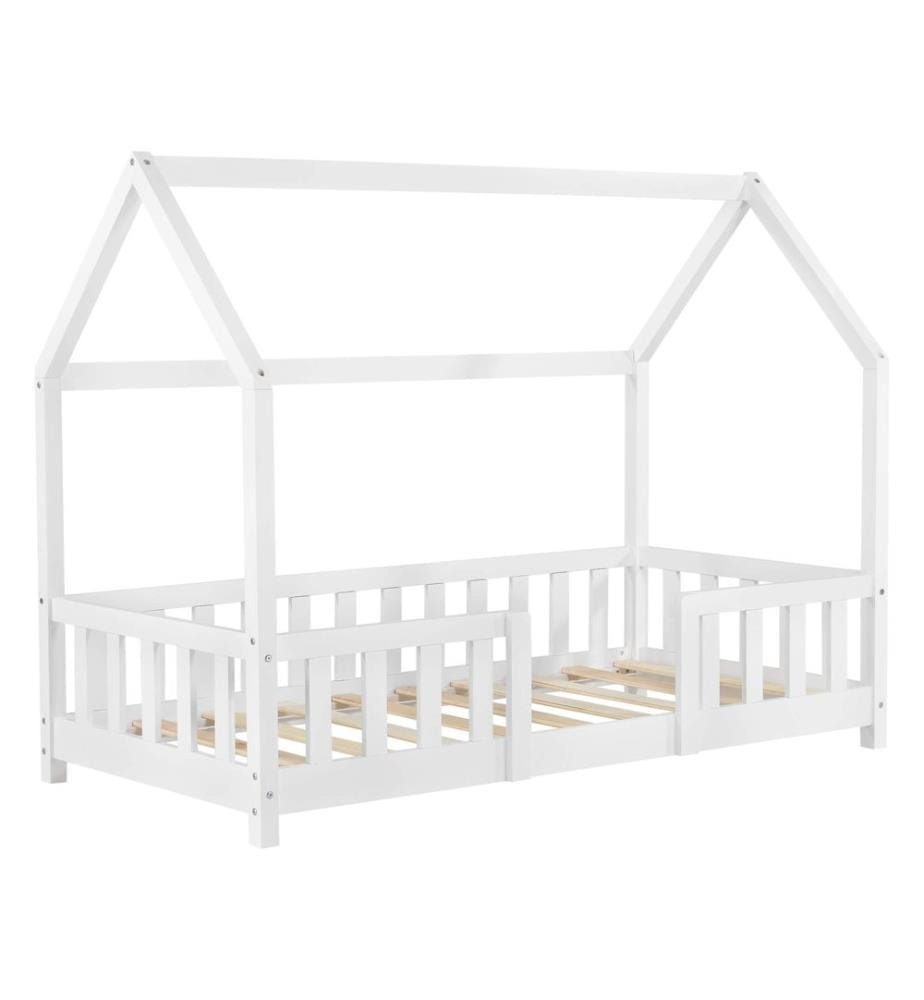 Letto per bambini Sisimiut 80x160 cm con protezione anticaduta