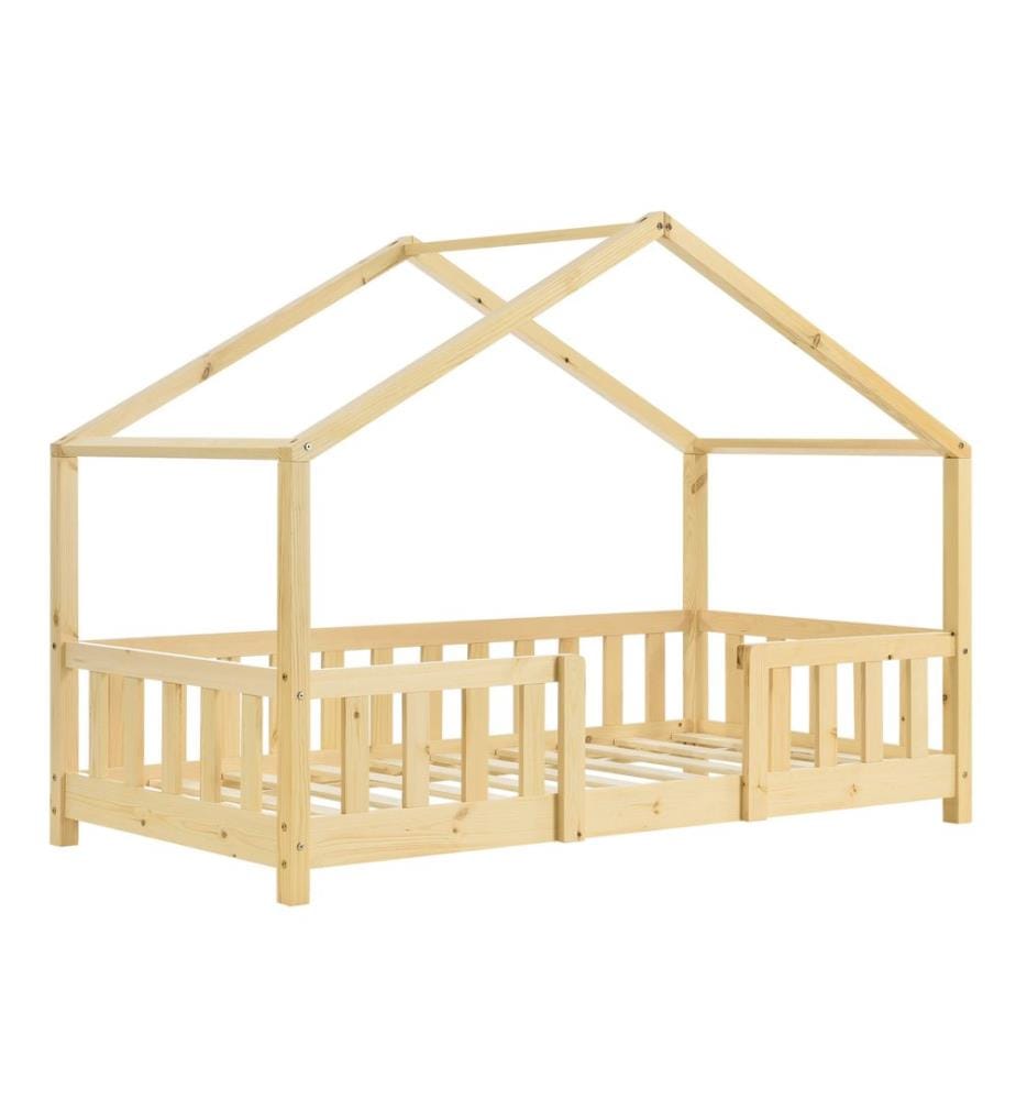 Letto per bambini Treviolo 70x140 cm con rete a doghe in legno