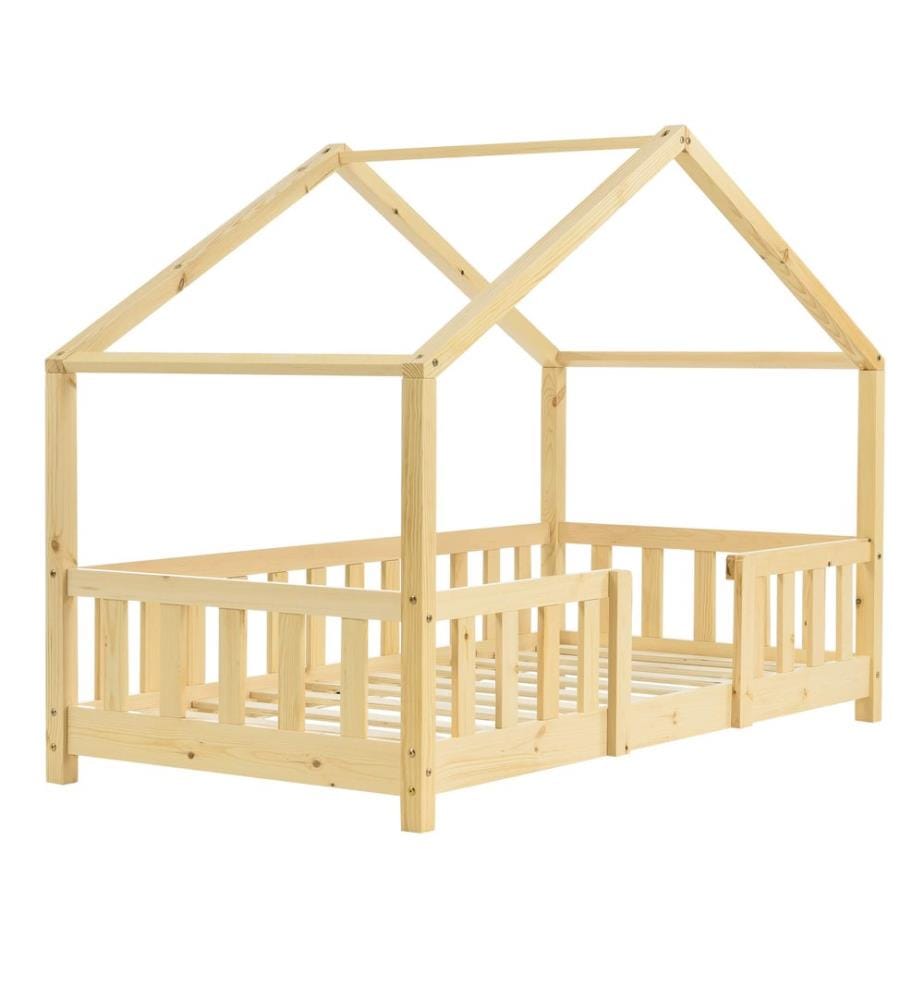 Letto per bambini Treviolo 70x140 cm con rete a doghe in legno