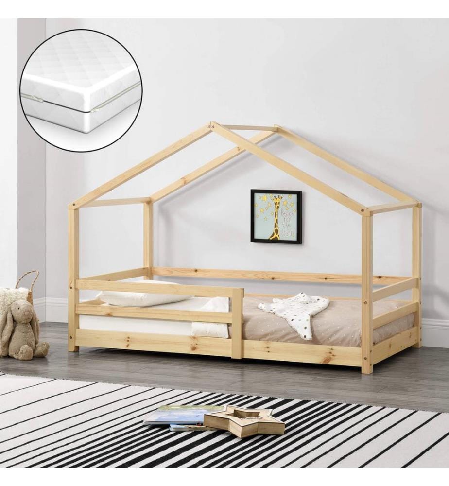 Letto per bambini Knätten 80x160 cm con materasso a doghe
