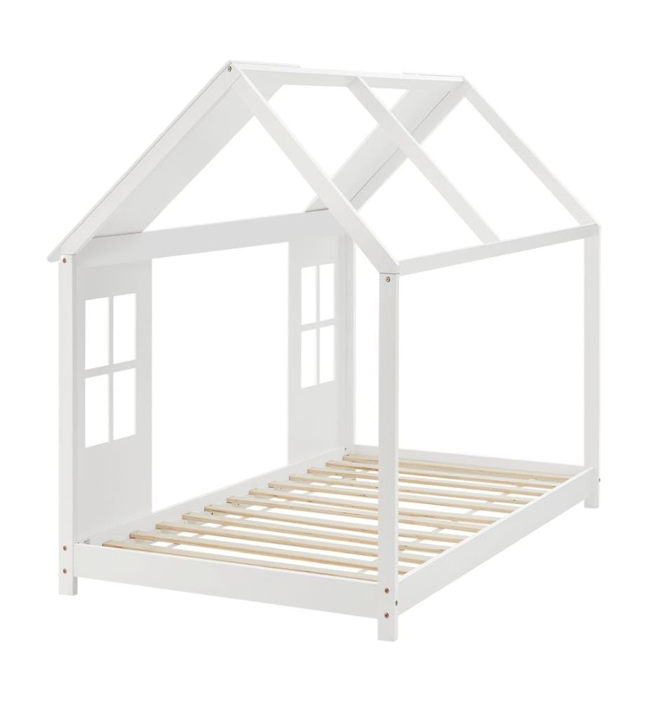 Letto per bambini Tostedt 90x200 cm con materasso bianco