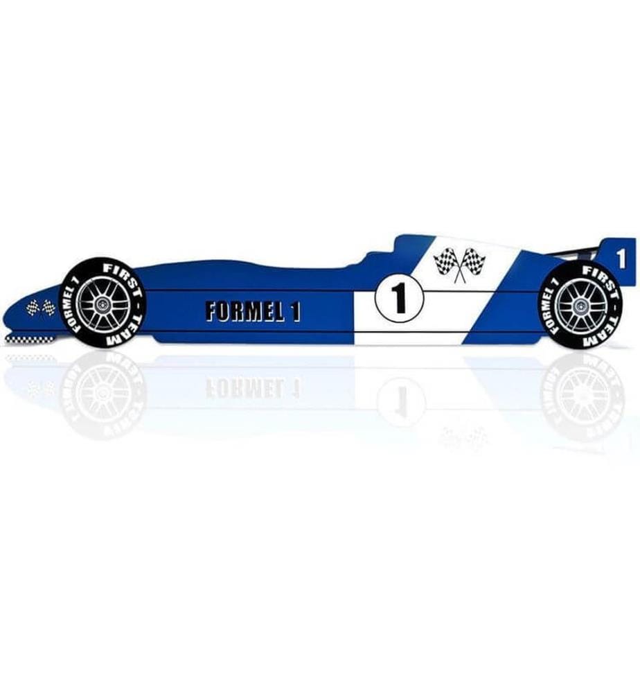 Letto da corsa Formula 1 - blu