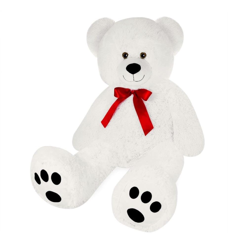 Ours en peluche 100 cm, ours en peluche XL blanc