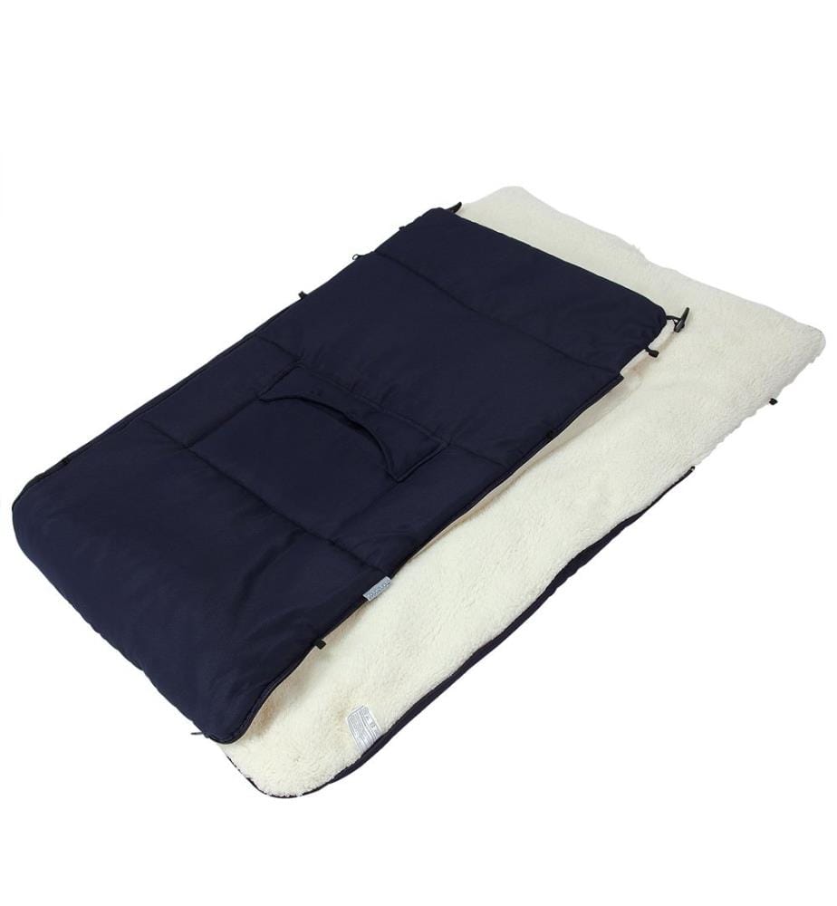 Babyfusssack Winterfusssack blau- 90 cm