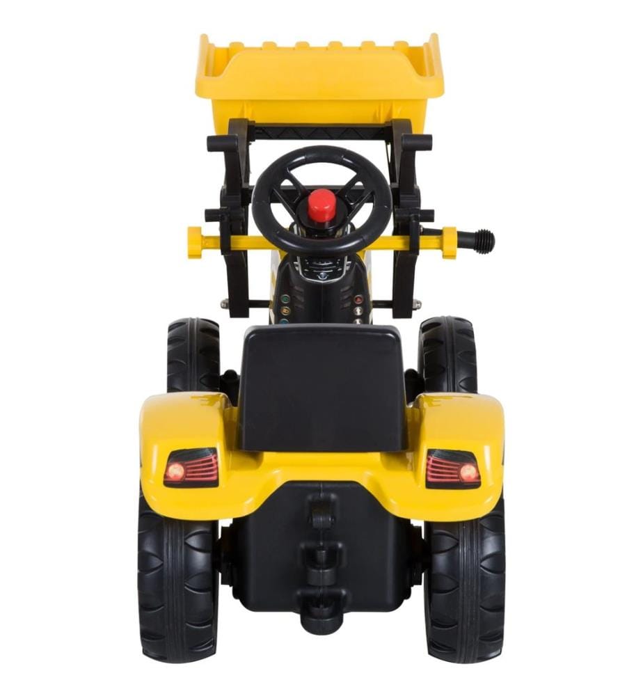 Tracteur pour enfants, voiture pour enfants avec chargeur frontal