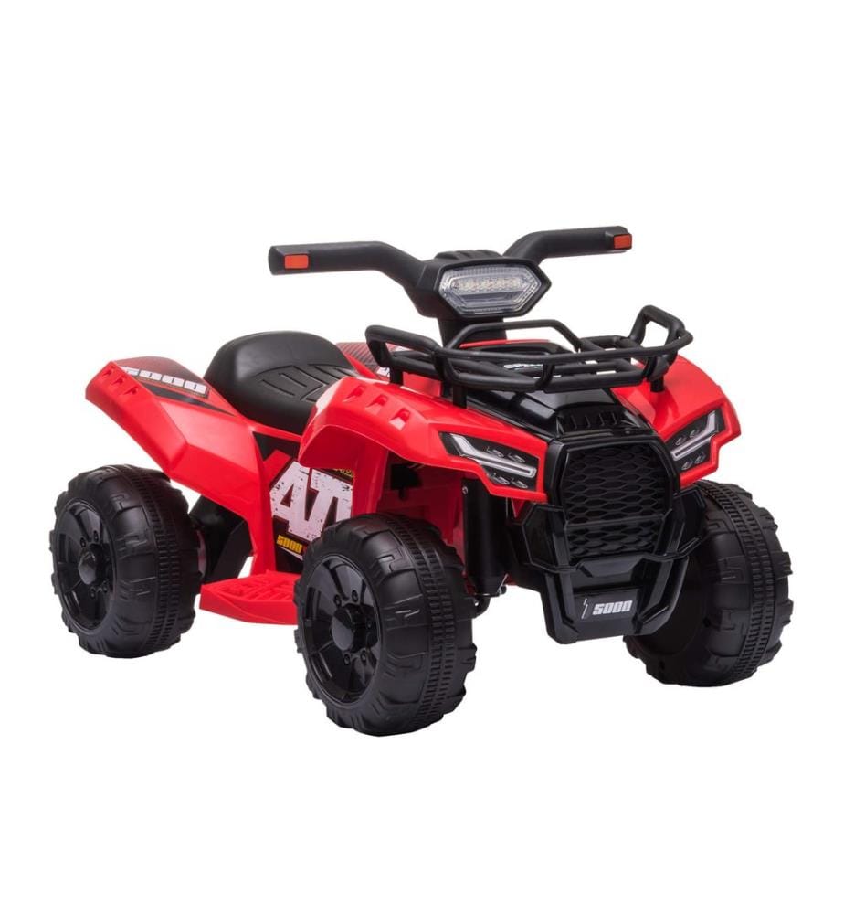 Quad électrique, voiture électrique pour enfants, rouge