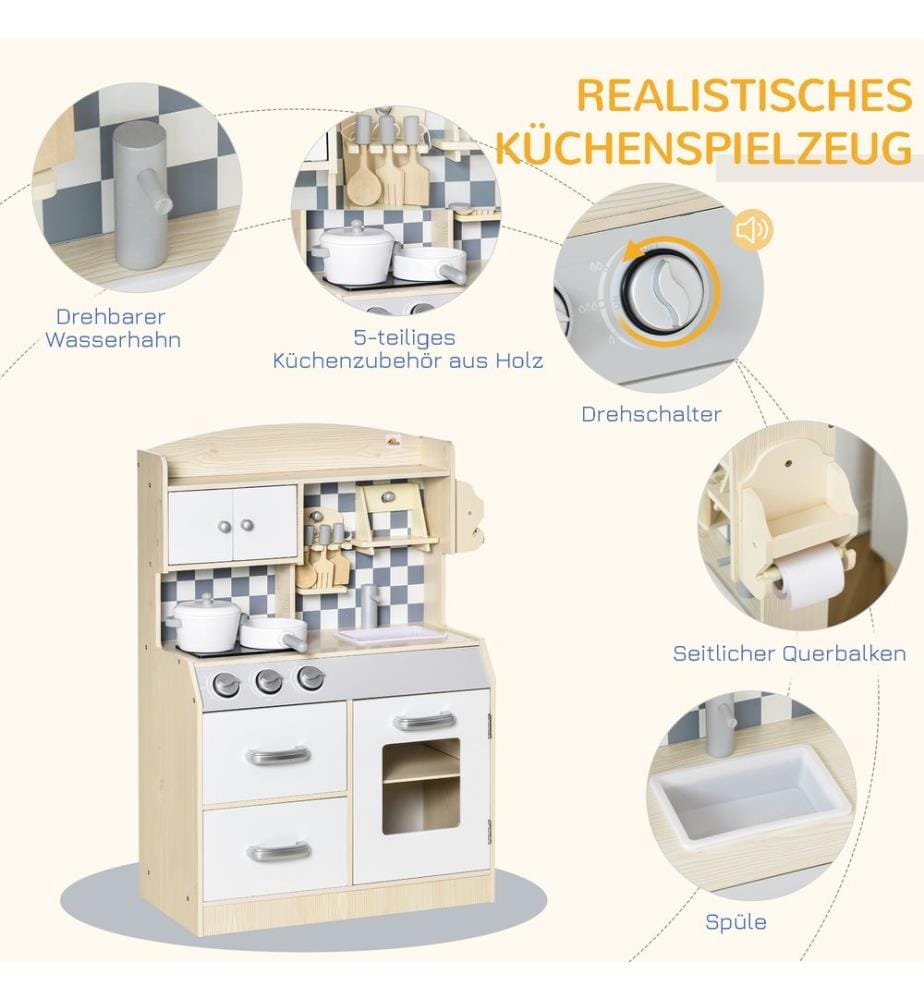 Cuisine jouet - Jouets de cuisine en bois à partir de 3 ans