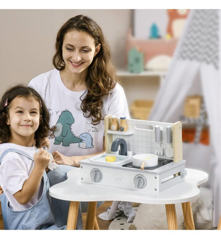 Spielküchen-Zubehörset 10-teilig perfekt für kleine Köche ab 3 Jahren