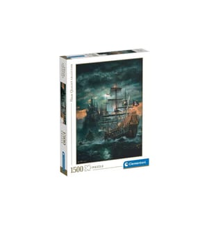 Clementoni - Puzzle Bateau pirate