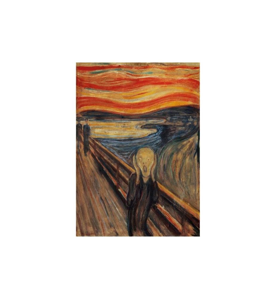 Clementoni - Puzzle Munch – Le Cri