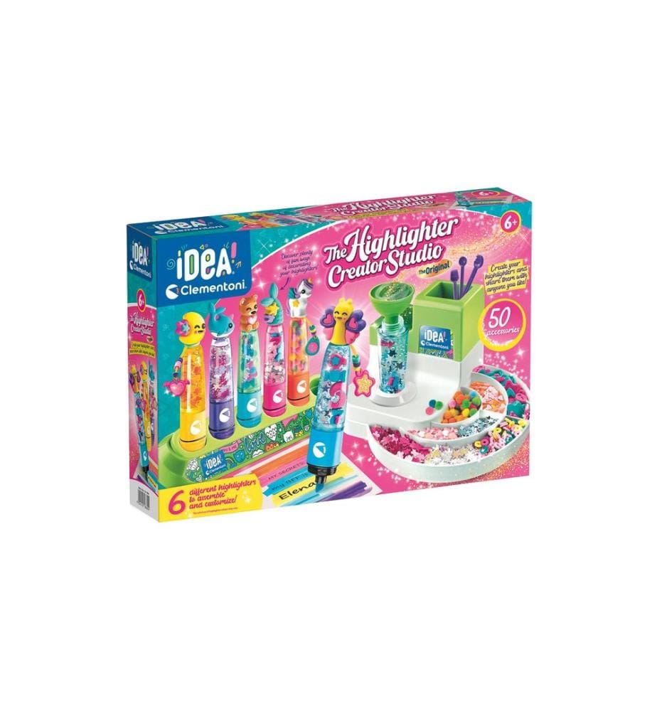 Clementoni - Kits de bricolage Mon atelier d'highlighter