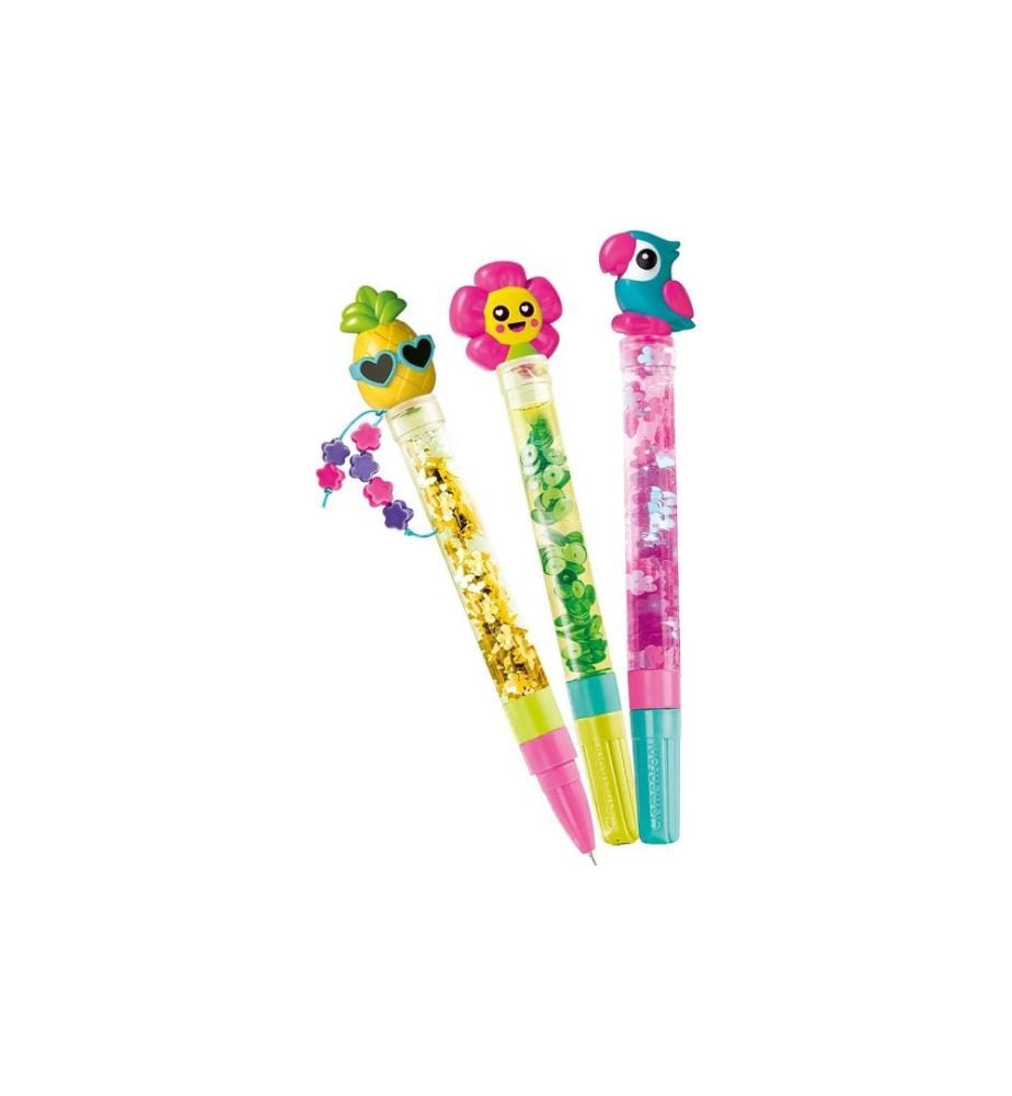 Clementoni - Kits de bricolage Create your Pens: Tropical