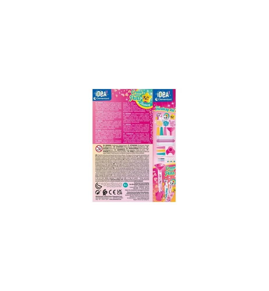 Clementoni - Kits de bricolage Create your Pens: Fantasy