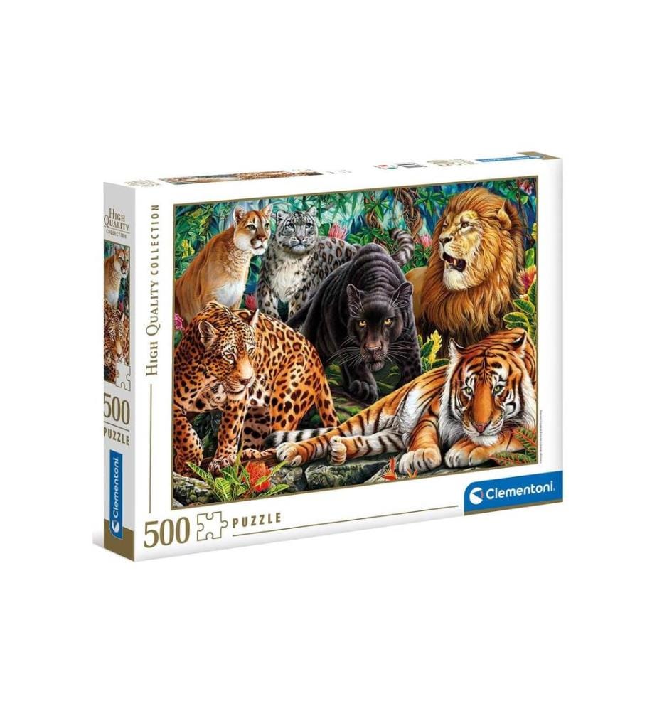 Clementoni - Puzzle Tiere der Wildnis