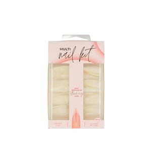 Trisa Accessoires - Nagelset Almond Shape Milchig 200 Stück