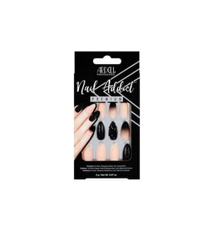 Ardell - Nail Addict Black Stud & Pink Ombre