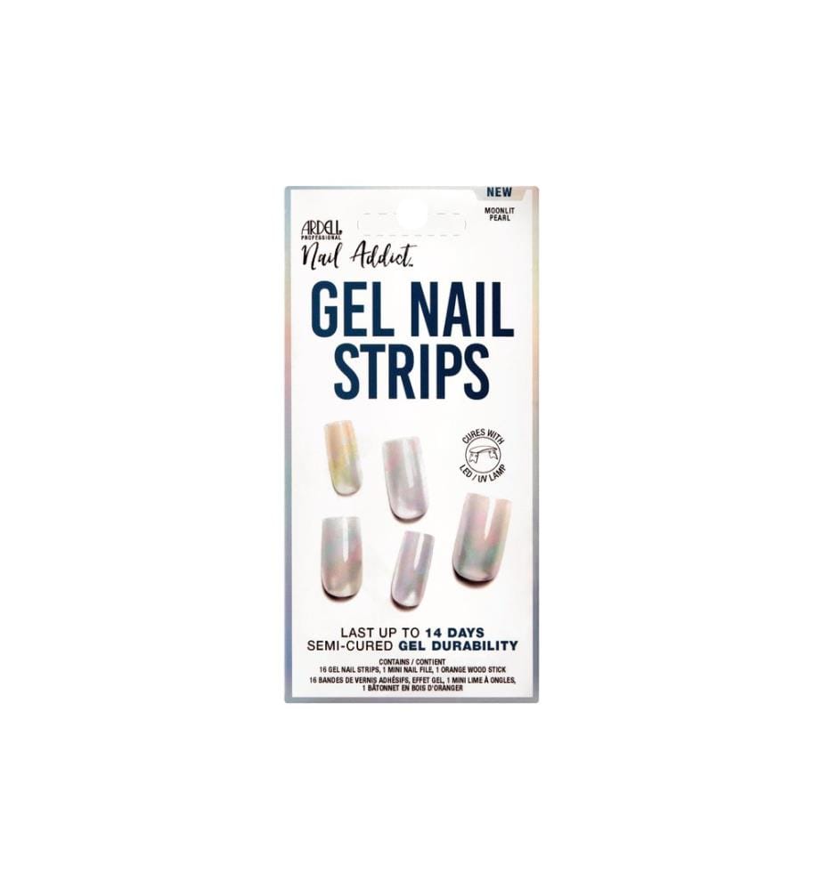 Ardell - Gel Nail Strips Moonlit Pearl 16 Stück