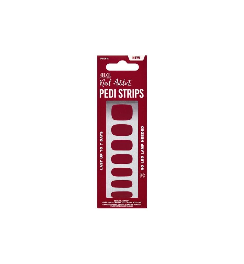 Ardell - Pedi Strips Sangria 16 Stück