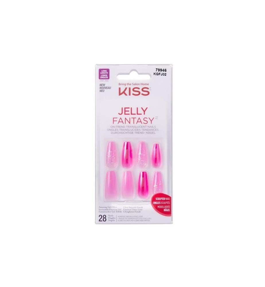 Kiss - Set d'ongles artificiels Fantasy Jelly Baby 28 Pièce/s