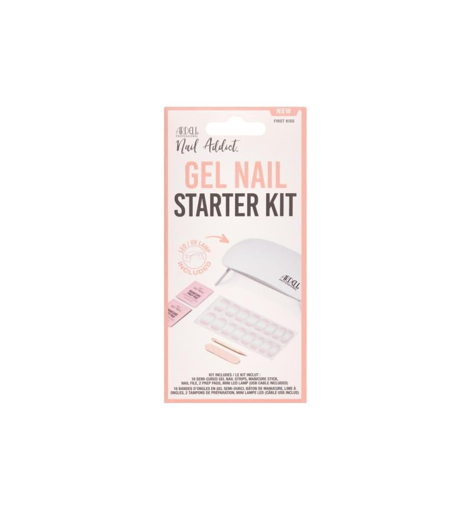 Ardell - Set Gel Nail Starter Kit First Kiss 16 Stück