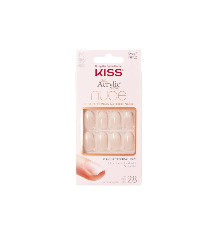 Kiss - Salon Acrylic French Nude Graceful 28 Stück