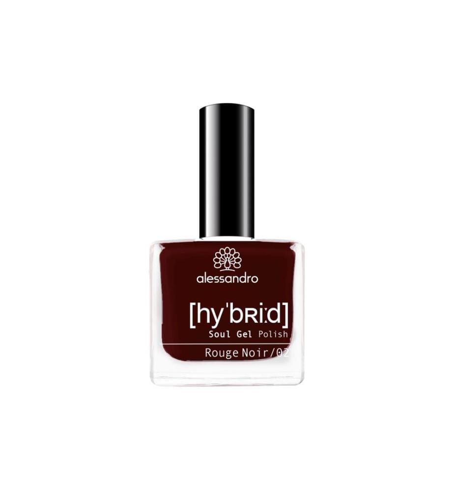 alessandro - Hybrid Soul Gel Polish Rouge Noir