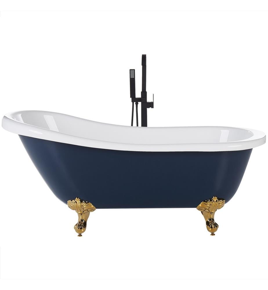 Vasca da bagno freestanding CAYMAN 153 x 77 cm Blu