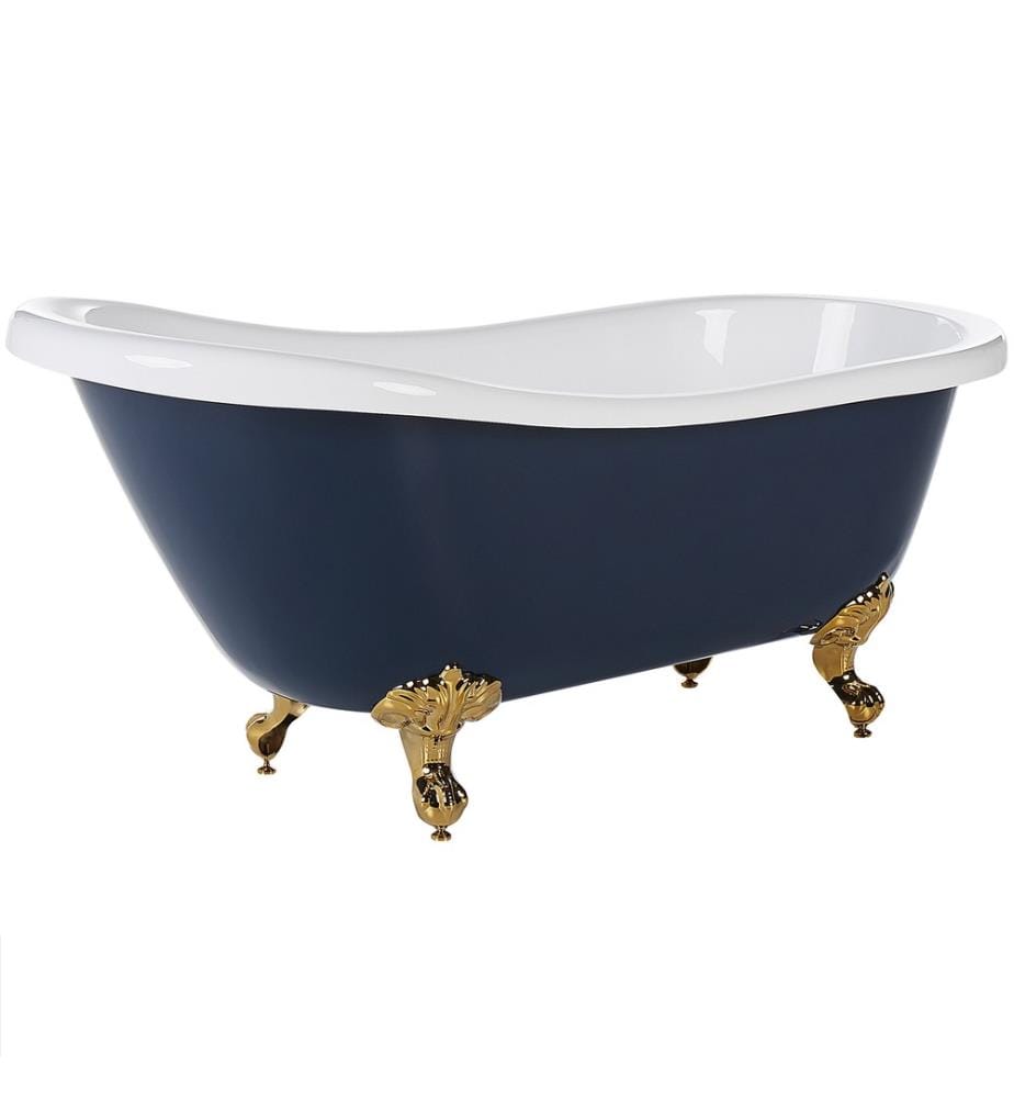 Vasca da bagno freestanding CAYMAN 153 x 77 cm Blu