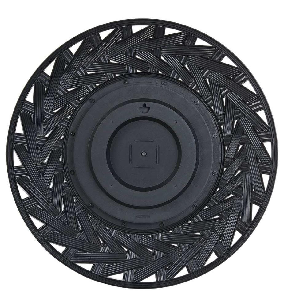 Miroir TIERGA 60 cm 60 cm Noir