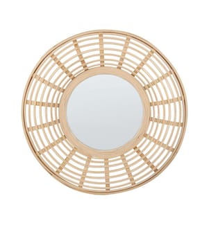 Specchio HANUA 60 cm 60 cm Bambù Naturale