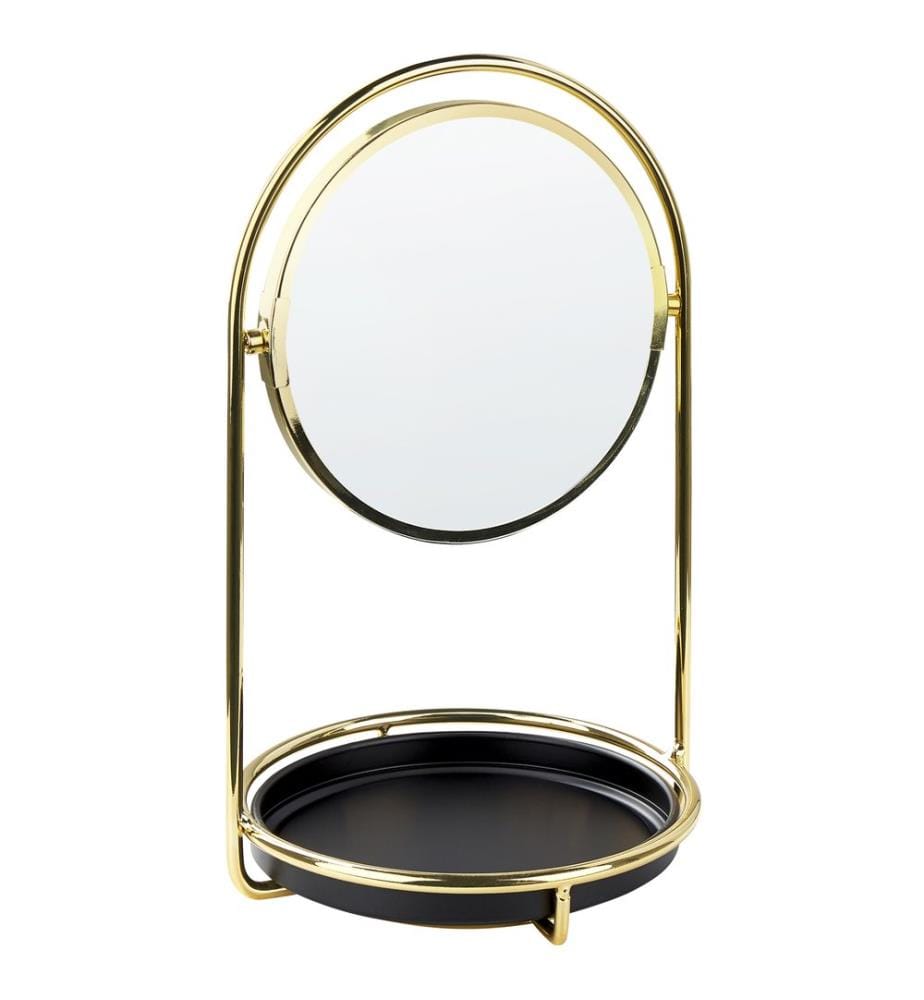 Miroir de table INDRE Doré
