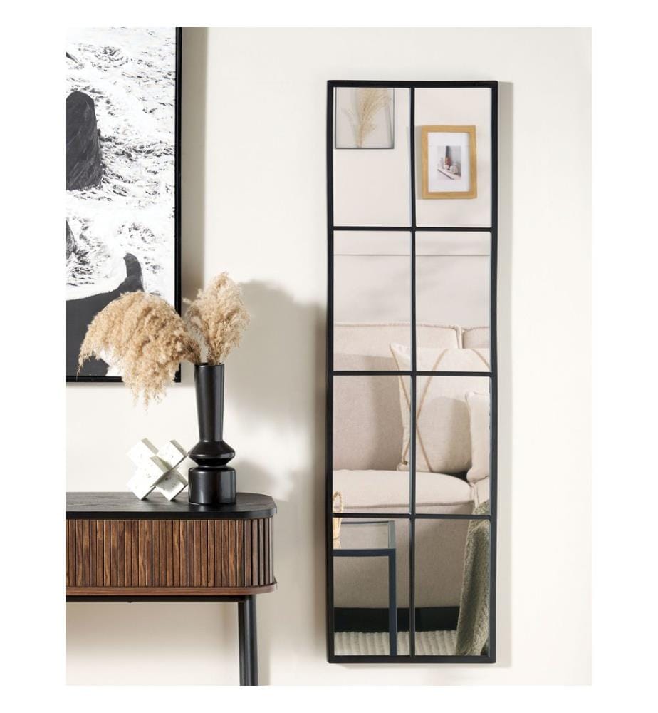 Miroir CAMON 38 cm 132 cm Métal Noir