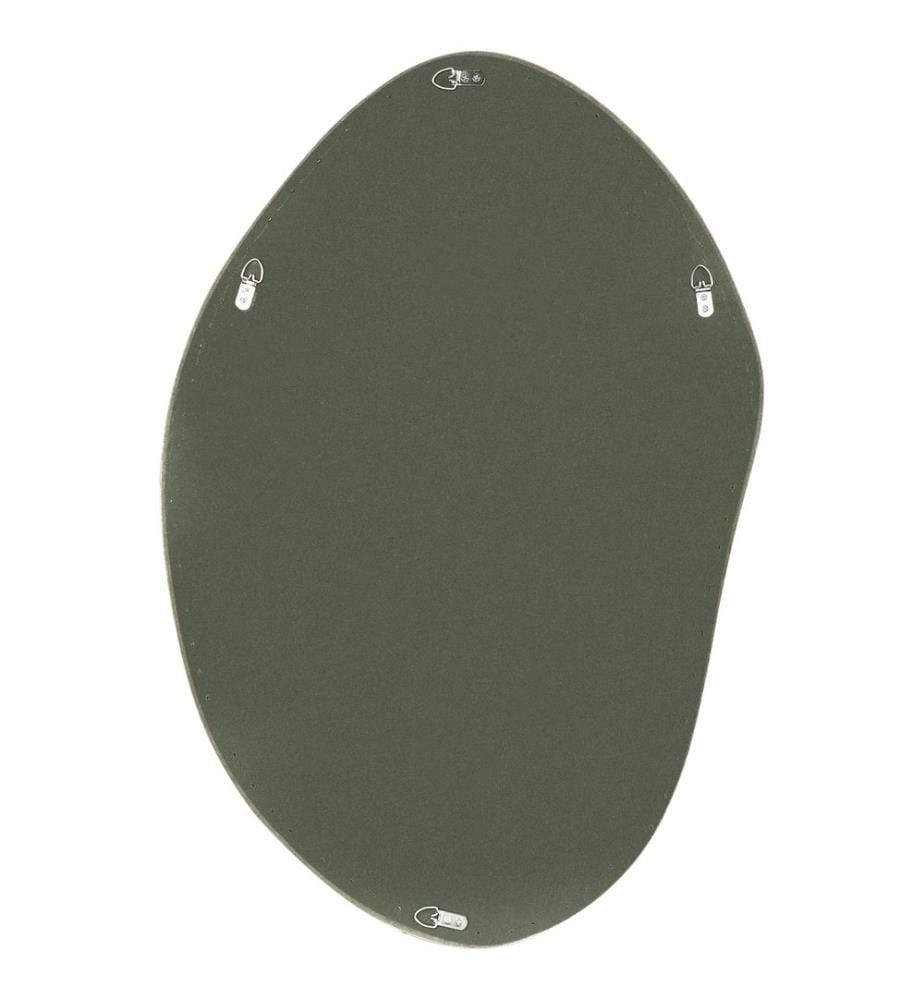 Miroir LENAX 59 cm 90 cm Velours Vert olive