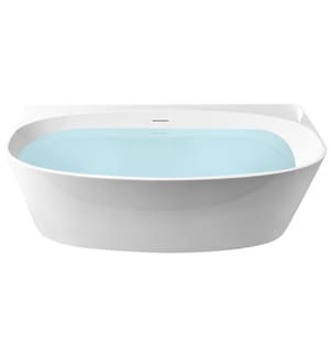 Badewanne PARNAIBA 170 x 80 cm Weiss