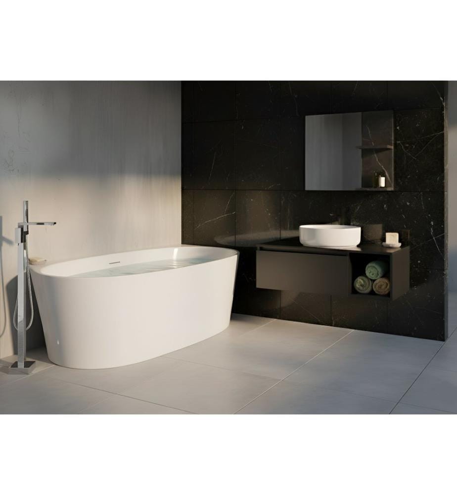 Baignoire PARNAIBA 170 x 80 cm Blanc