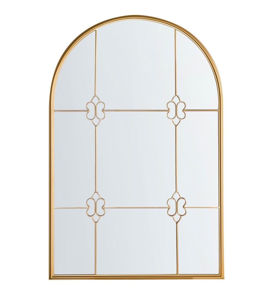 Wandspiegel THULAY 65 cm 99 cm Gold